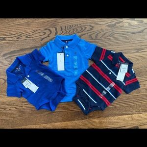 3-6M Tommy Hilfiger polo onesie bundle